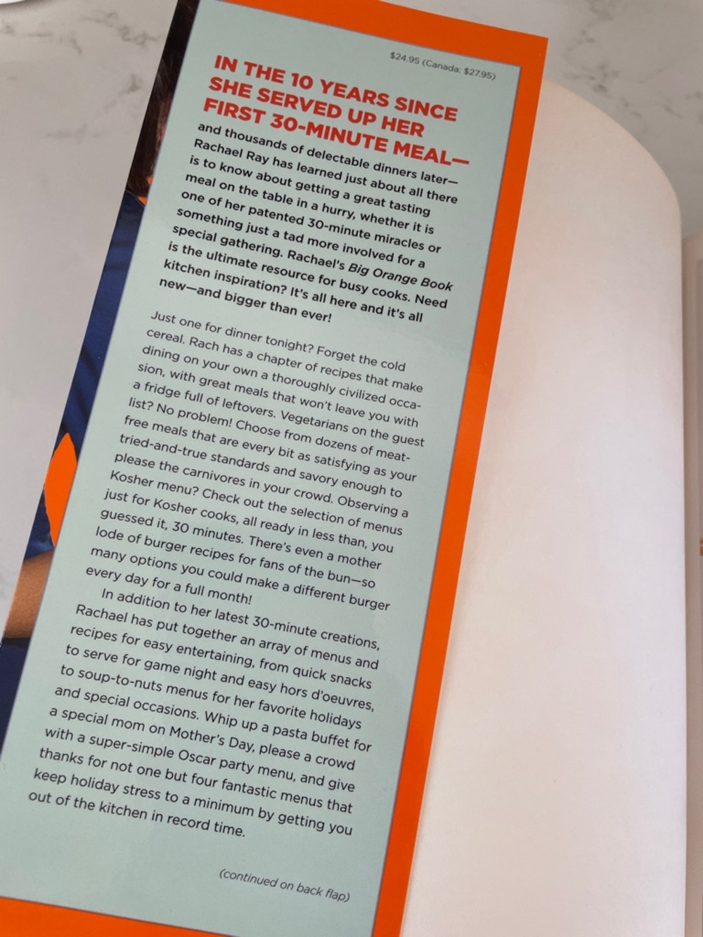Rachael Ray's Big Orange Book - The Ultimate Collection Cookbook - Picture 7 of 9